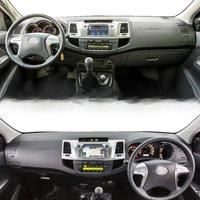 For Toyota Hilux VII Mk7 VIGO N1 N2 2005-214 Dashmat Dashboard Cover Instrument Panel Protective Pad Dash Mat Anti-Dirt Ornament