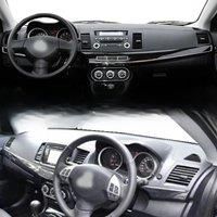 For Mitsubishi Lancer-EX GTS GSR 2007-2021 Dashmat Dashboard Cover Instrument Panel Protective Pad Anti-Dirt Proof Dash Mat