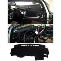 For Honda Jazz Mk4 RS MT CVT GK5 GK6 2014-20 Dashmat Dashboard Cover Instrument Panel Sunscreen Protective Pad Anti-Dirt Proof