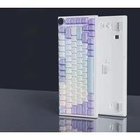 AK820 Customizable Programmable Hot Swap Keyboard RGB Backlight PBT Keycaps Volume Rotary Buttons