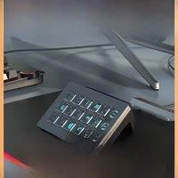 AJAZZ AKP153E Multifunctional Console Panel Assistente de Desktop15 Macro Keys Trigger Actions For