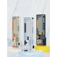 Ajazz AK35I V3 MAX Tri-mode Wired Bluetooth Wireless Gaming Keyboard Gasket Full Key Hot Swap 104