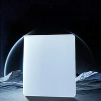 Ajazz MP05 White Tempered Glass Gaming Mouse Pad 400x450x4mm Ultra-smooth Micro-etched Surfaces