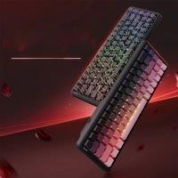 AJAZZ AK680MAX Magnetic switch wired mechanical keyboard 8K return rate RGB DIY full-key hot-swappable gaming office keyboard