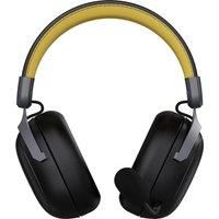 AJAZZ AHM08 MAX Gaming Headset - 53mm Drivers, Protein Leather, Omnidirectional Mic (Black/Grey/White)