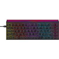 New Ajazz Nacodex Nk68 Mechanical Keyboard Terrain keycap Rgb Light Bar 68-Key Wired Gaming Office Wired Connect Keyboard