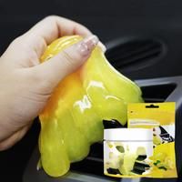 160g Car Cleaning Gel Air Outlet Dust Remove Car Interior Clean Magic Mud Household Keyboard Cleaning Tool Car Accessories