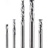 Milling Cutter Woodwork UP & DOWN Cut 2 Flutes Spiral Carbide Milling Tool, CNC Router, Compression