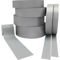VOOFENG High Silver Reflective Polyester Fabric Warning Tape Reflective Tape Sewing on Safety