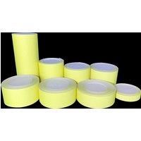 VOOFENG Reflective Fabric Sticker for Car Bag Helmet DIY Cutting Multi-Size Fluorescent Yellow