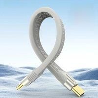 UGOURD Short USB4 Date Cable USB C Thunderbolt 4 Cable 40Gbps Type C to C PD 240W Fast Charging Cord