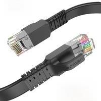 CAT 6 Ethernet Cable Flat Cat6 Lan Cable Gigabit 1000mbps UTP RJ45 Network Patch Cord 1m-30m For Switch Splitter Modem Router