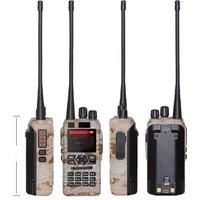 Portable DTMF Roger Two Way Radio 136-600Mhz Camo Voki Toki OS-8900UV with cable Earphone Walkie