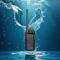 New IP68 Waterproof UHF PMR 446MHz Walkie Talkie OS-FT580 with LED Display Type-C Charger Wireless