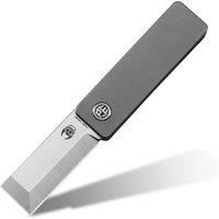 Petrified Fish PFE09 High-end Folding Knife Titanium Handle 14C28N Blade Mini Pocket Knife Outdoor EDC Pocketknives Utility Tool