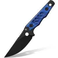 Petrified Fish PFE18 Bison N690 Blade Daggers Fixed Knife with Sheath Camping Utility Tactical Knives Pocketknives Multitool