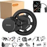 BAFANG 48V 750W Mid Drive Kit BBS02B Mid Motor Electric Bike Conversion Kit with EKD01 Display & 44T Chainring 8Fun Ebike Conversion Kit for BB68-73mm