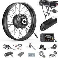 Bafang 48V 750W Rear Hub Motor Kit 26" 27.5" 28"/29"/700C Rear Wheel Ebike Conversion Kit with Battery & Display Electric Bike Conversion kit for Mountain Bike Road Bike