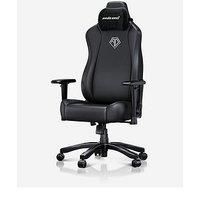 Anda Seat Novis Max Gaming Chair for Adults - Large Reclining Video Game Chairs, PVC leather Ergonomic Gaming Chair, Heavy Duty Back Lumbar Support - Luxury Black Computer Chairs for Home & Work