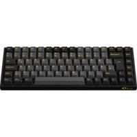 Akko 3084B Plus Black Gold Mechanical Keyboard ISO DE Layout Hot Swappable RGB USB Type-C/2.4G&BT Wireless Keyboard for Gamer PC