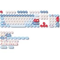 Akko Cute Keycap Set 131 Keys PBT Dye-sublimation Bottle Cap Profile Keycaps for 65 75 TKL Full Size Layout Mechanical Keyboard