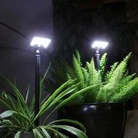 92 LEDs Solar Clip-on Lights, 360 Rotatable Waterproof Wall Lamp, 4 Lighting Modes Motion Sensor