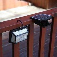 Solar Motion Sensor Lights, 120 Detection 8M Range Lamp, Waterproof LED outdoor Light, for Outdoor