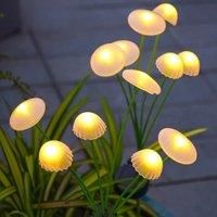 6/8 LEDs Solar Outdoor Lights, Waterproof Lawn Lamp, Landscape Lighting, for Garden Courtyard