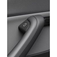 YZ For Tesla Model 3 Y Highland Juniper 2025 Car Interior Suede Door Switch Button Trim Stickers Patch Trim Cover Accessories