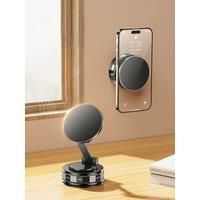 YZ Alloy Vacuum Phone Holder 360 Suction Car Mount Dashboard Holder Universal Phone Holder for Car Gym Kitchen Car Accessories