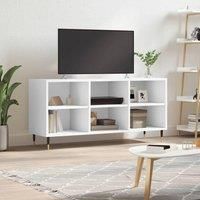 TV Cabinet White 103.5x30x50 cm Engineered Wood