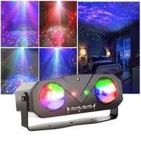 Disco Ball Ocean Star Projector Party Lights Holiday Stage KTV Christmas Halloween Decorations
