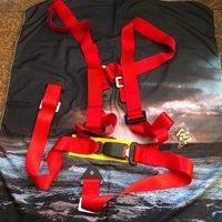 2Inch MOMO JDM Universal 4 Point Mounting Racing MOMO Seat Belt Safety Harness High Grade Strap Nylon Belts For Honda VW Toyota