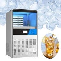 Ice Cube Making Machine Commercial Automatic Large 60/70/90 Kg Large Capacity Square Ice Milk Tea Shop Ice Maker Machine