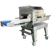 Commercial Cooked Meat Slicer Automatic Beef Mutton Preserved Meat Pickled Vegetables Slicer Multi-functional Cooked Food Slicer