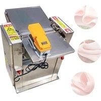 Adjustable Thickness Pig Meat Skinner Pork Skin Peeling Cutting Machine Price Peeling Pork Skin