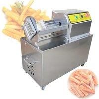 Electric French Fries Potato Strip Cutting Machine Potato Cucumber Taro Cutters Vegetable Shredder Machine
