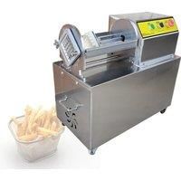 Electric French Fries Machine Stainless Steel Kitchen Potato Carrot Strip Cutter Machine Vegetable Cutting Machine