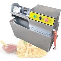 Electric Potato Cutter Commercial Home-Appliance French Fries Machine French Fries Cutter Vegetable Strip Pushing Machine