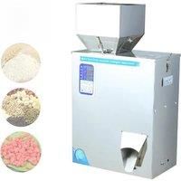 500g 999g Desktop Granule Powder Filling Machine For Grain Tea Cat Food Automatic Weighing Packaging