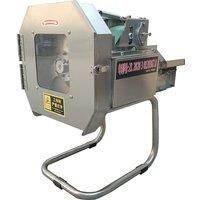 Commercial Vegetable Cutting Machine, Restaurant Kitchen Electric Carrot Eggplant Scallion Celery Slicing Shredding Machine