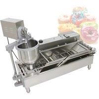 Automatic Double Row Donuts Forming Machine Commercial Electric Donut Fryer