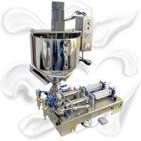110V 220V Paste Filling Machine Liquid Paste Dual-Purpose Filling Machine With Heating Mixing Function