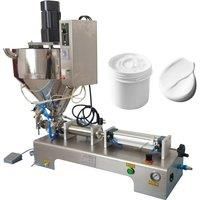 Pneumatic Filling Machine, Paste Liquid Multifunctional Honey Filling Machine With Heating Mixing Function