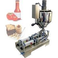 Automatic Packaging Filling Machine Pneumatic Quantitative Paste Liquid Filling Machine Double Head