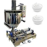 Paste Filling Machine Piston Filler Lotion Shampoo Cream Honey Sauce Peanut Butter Pneumatic Filling