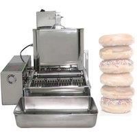 110V 220V Four Row Automatic Donut Fryer Machine Circular Bread Doughnut Maker Machine