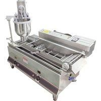 Multi Functional Gas Heating Donut Machine Gas Electric High-Yield Donut Machine, Conveyor Belt Fryer