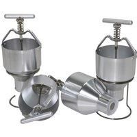 Stainless Steel Manual Waffle Dispenser Easy Fast Portable Donut Maker Lightweight Doughnut Machine Deep Fry Donut Mould