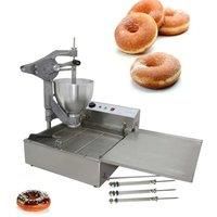 Electric Heating Doughnut Machine Commercial Stainless Steel Automatic Donuts Fryer Machine